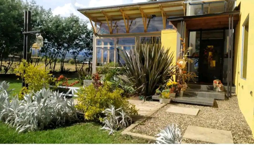 Amonita casa Campestre, vía Tunja Paipa Exterior foto
